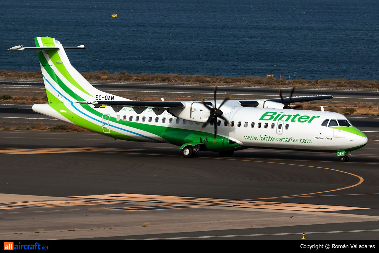 EC-OAN · ATR 72-600 · (LPA / GCLP)