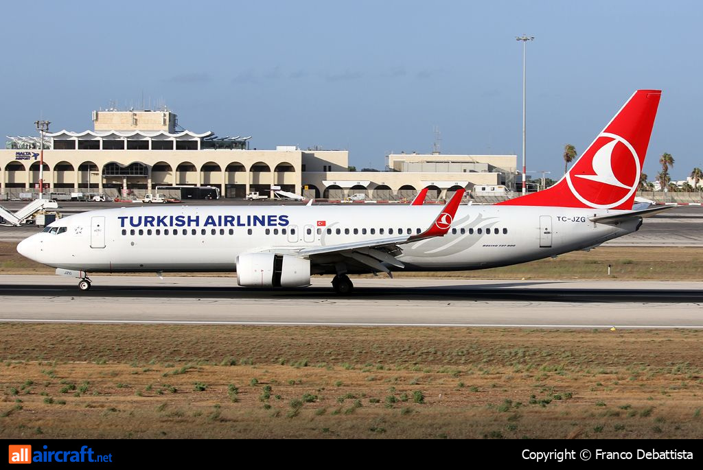 TC-JZG · Boeing 737-8F2(WL) · (MLA / LMML)