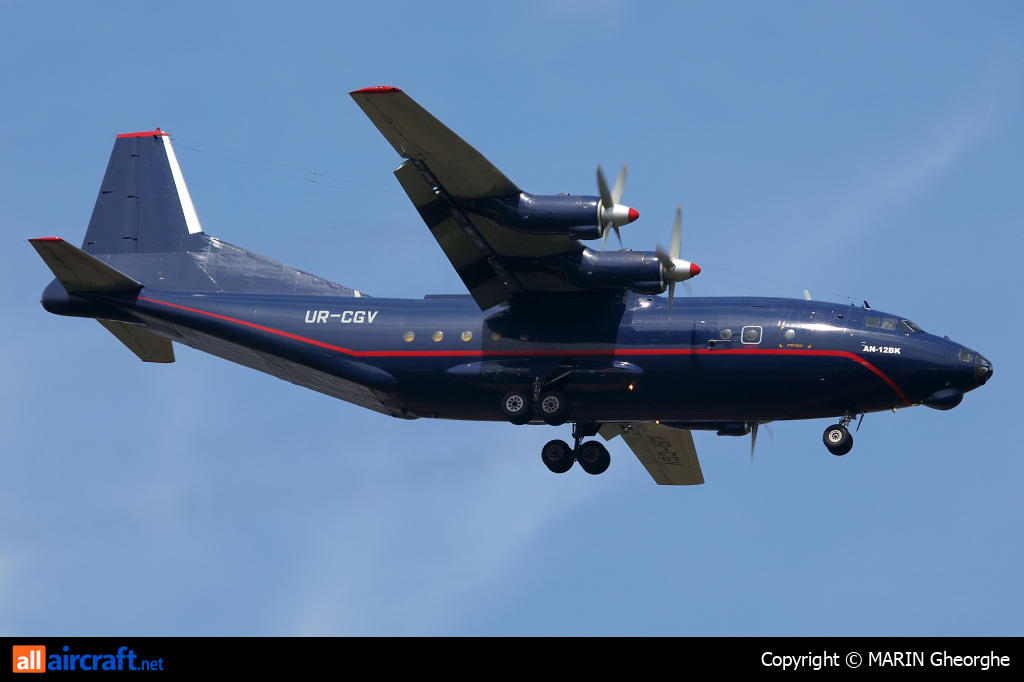 UR-CGV · Antonov An-12BK · (OTP / LROP)