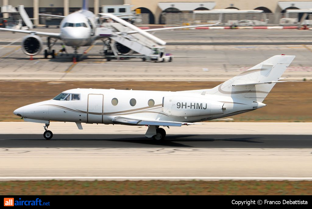 9H-HMJ · Dassault Falcon 100 · (MLA / LMML)