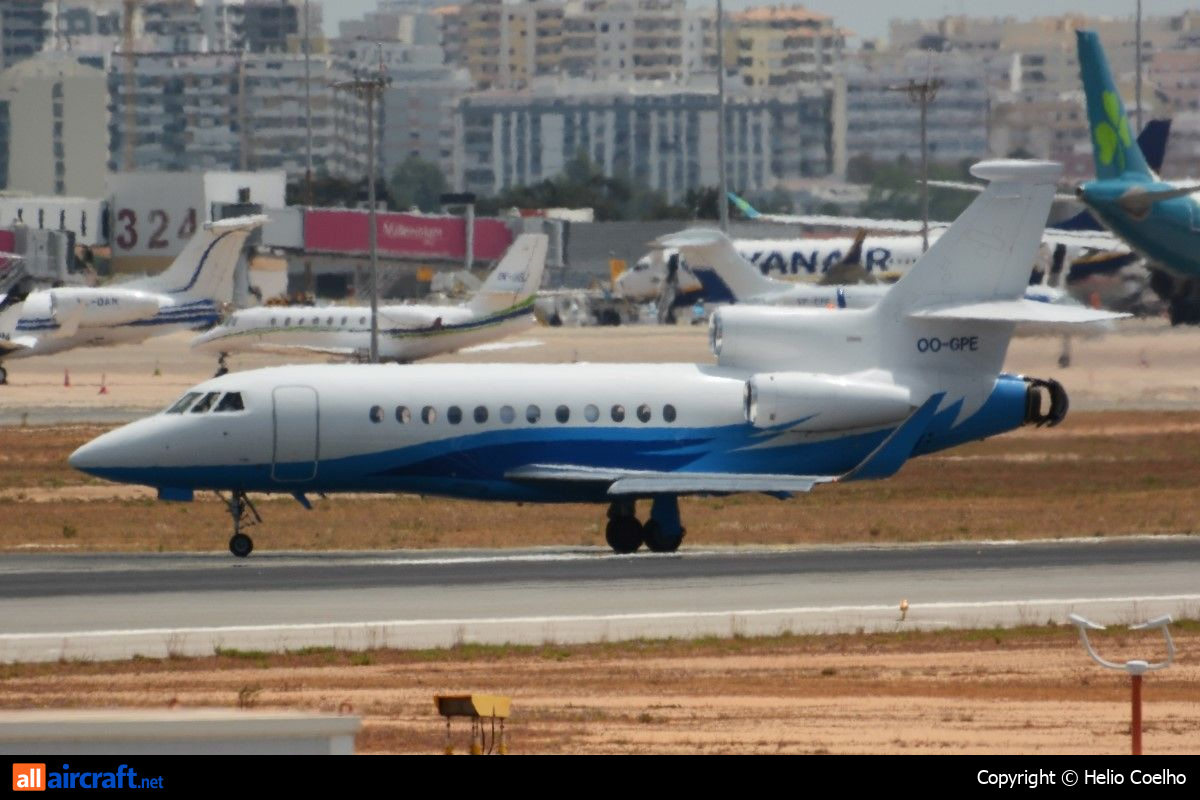 OO-GPE · Dassault Falcon 900LX · (FAO / LPFR)