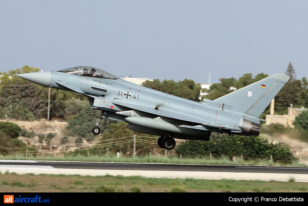 31+41 · Eurofighter EF-2000 Typhoon S · (MLA / LMML)