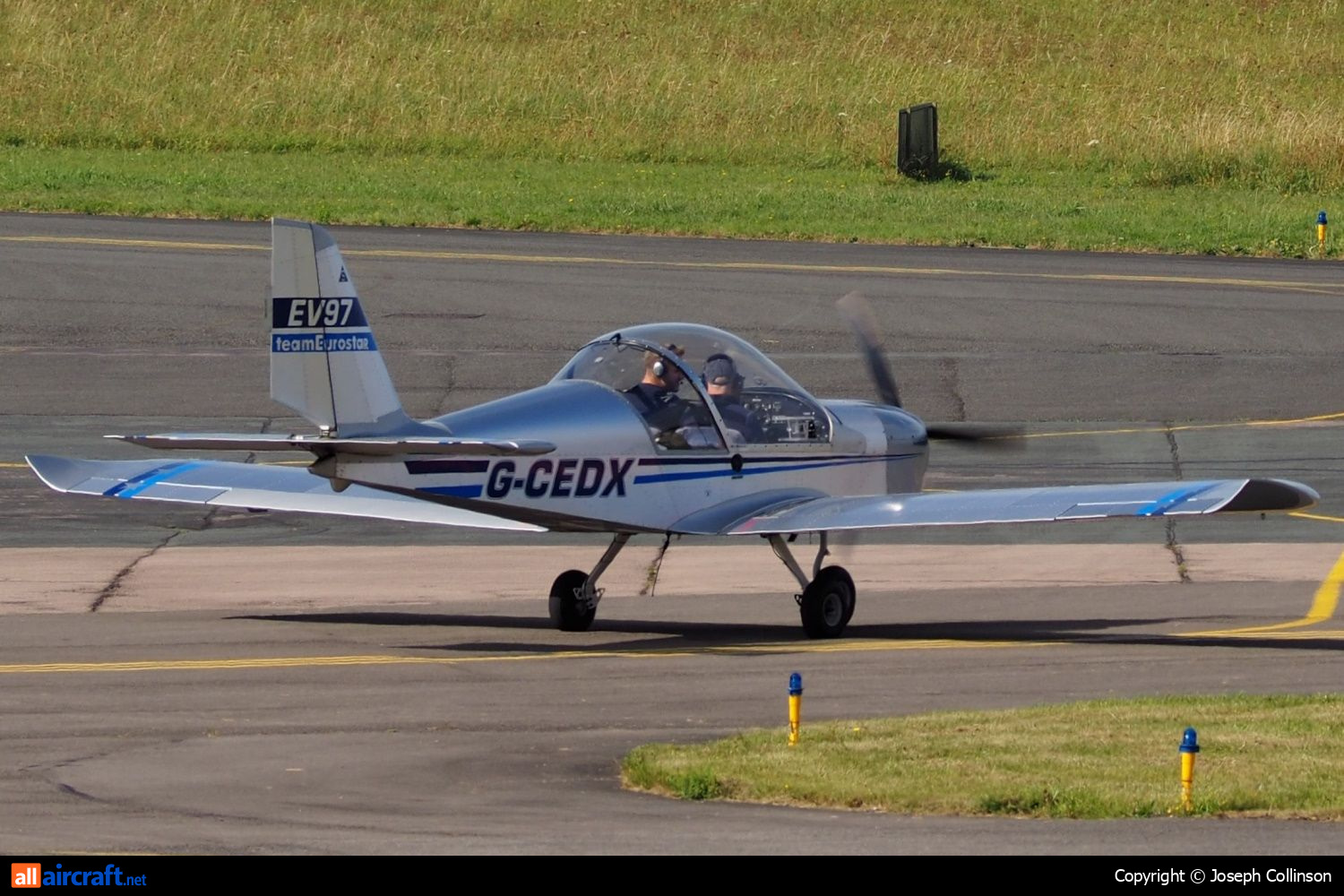 G-CEDX · Cosmik EV-97 TeamEurostar UK · (GLO / EGBJ)