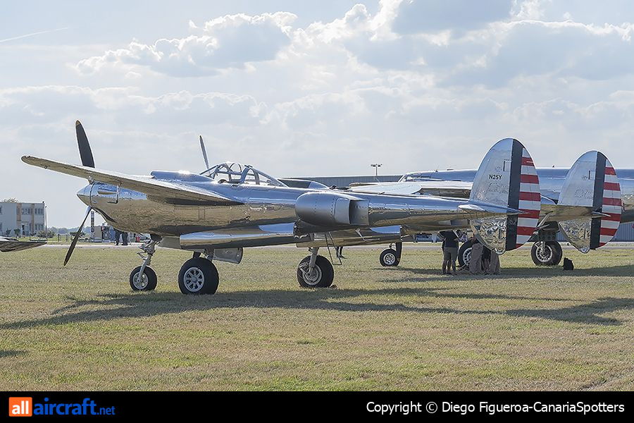 N25Y · Lockheed P-38L Lightning · (LFPM)