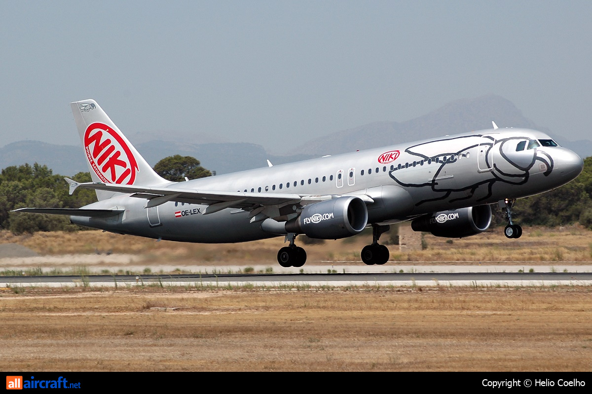 OE-LEX · Airbus A320-214 · (PMI / LEPA / LESJ)