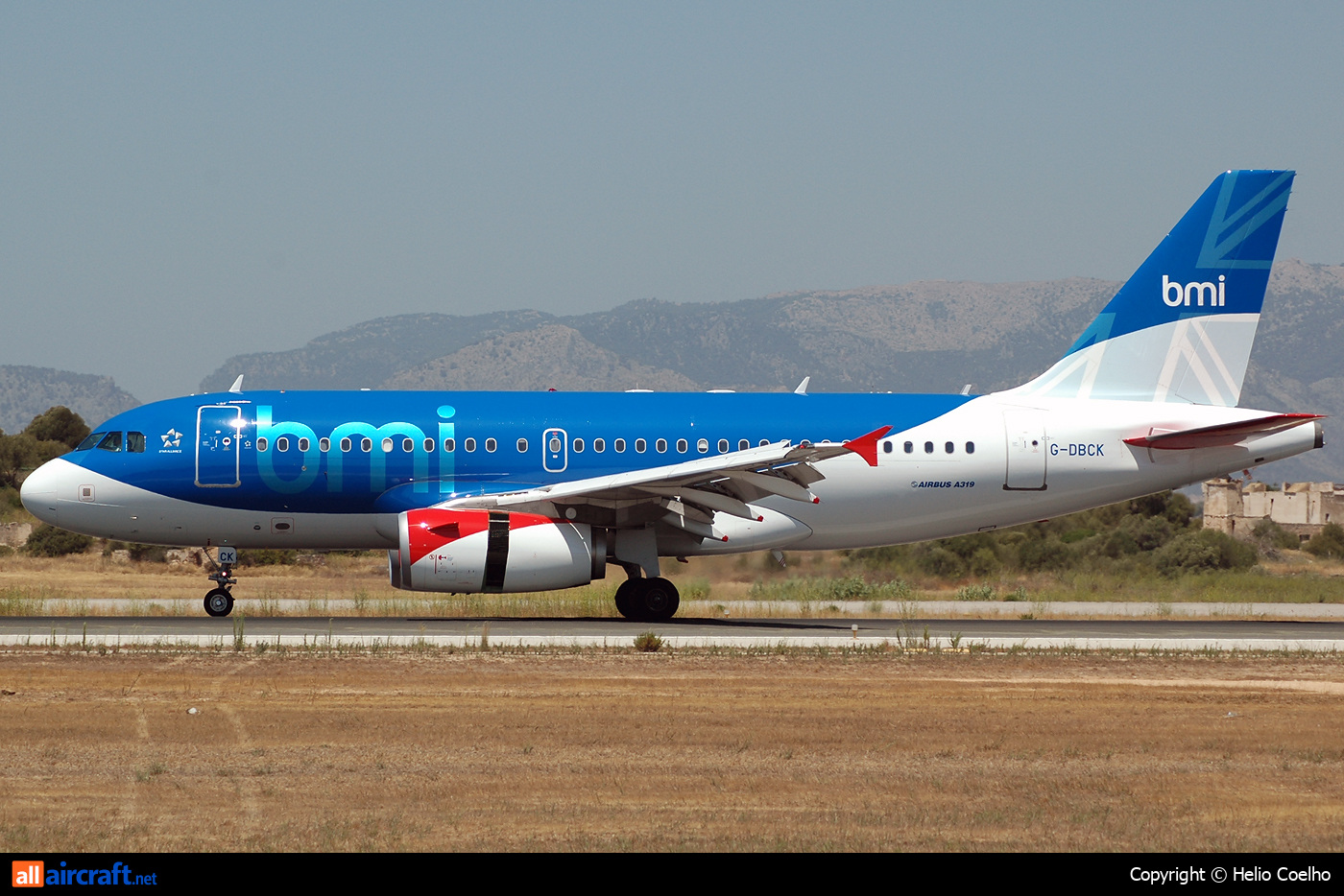 G-DBCK · Airbus A319-131 · (PMI / LEPA / LESJ)