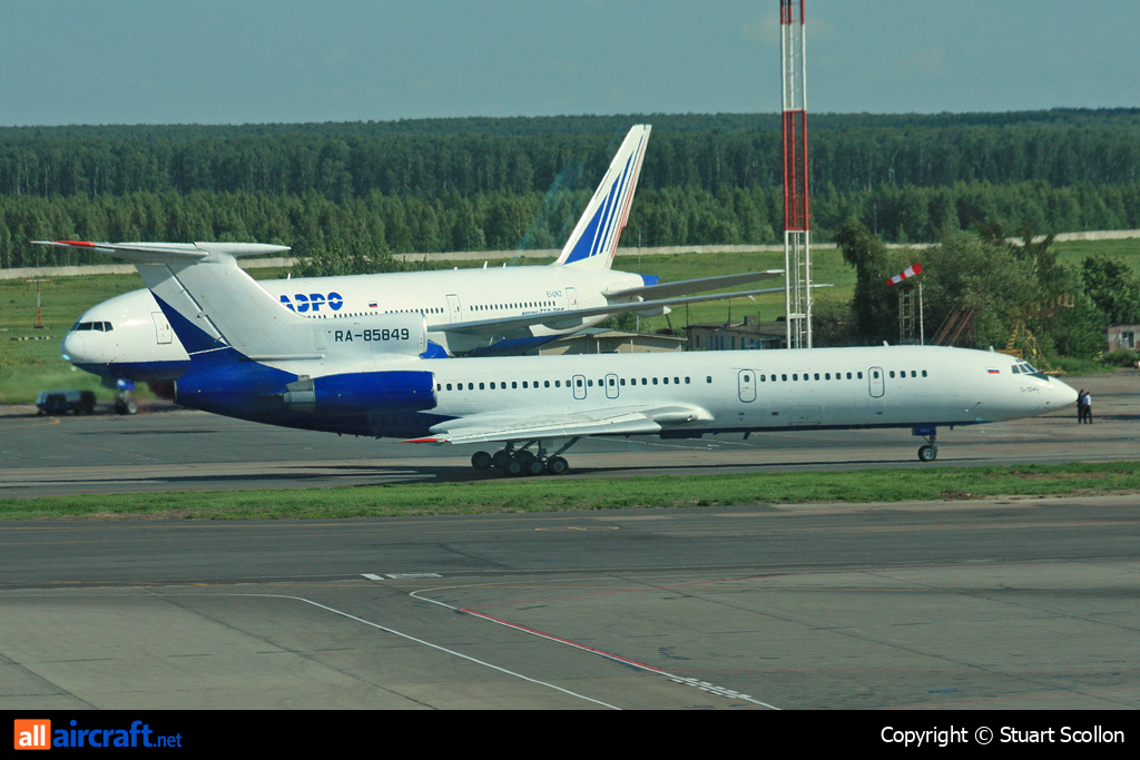 RA-85849 · Tupolev Tu-154M · (DME / UUDD)