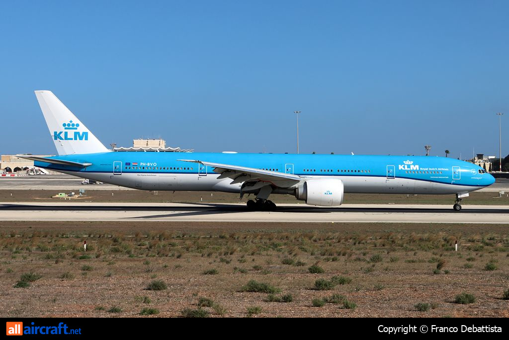 PH-BVO · Boeing 777-306/ER · (MLA / LMML)