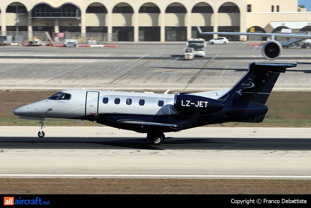 LZ-JET · Embraer 505 Phenom 300E · (MLA / LMML)