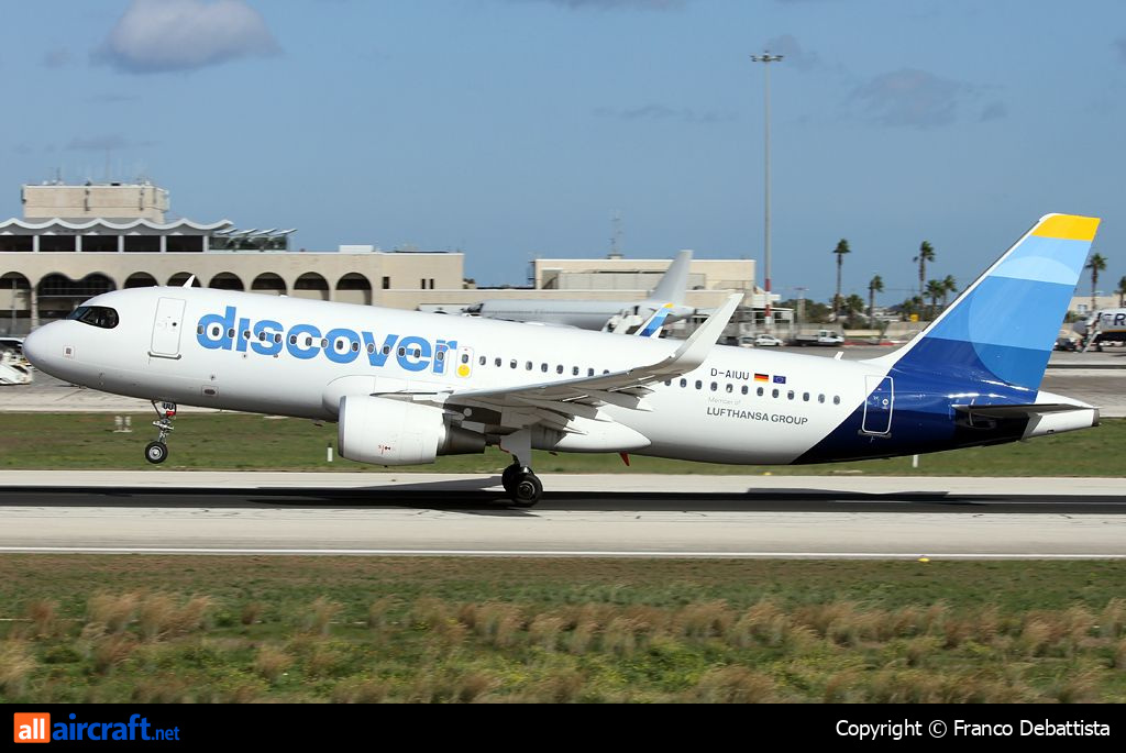 D-AIUU · Airbus A320-214(WL) · (MLA / LMML)