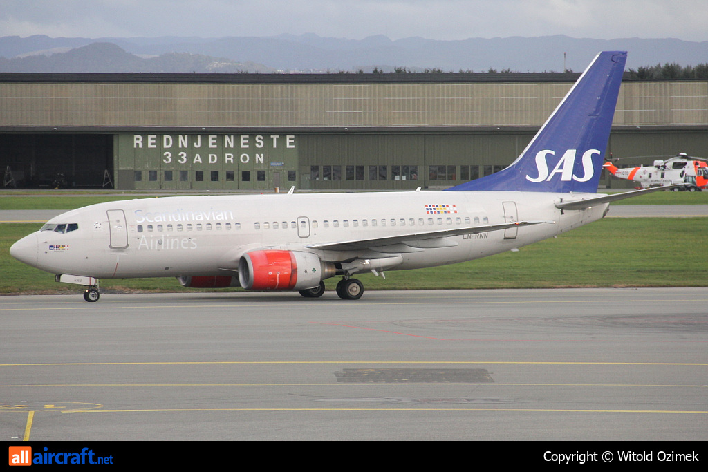 LN-RNN · Boeing 737-783 · (SVG / ENZV)