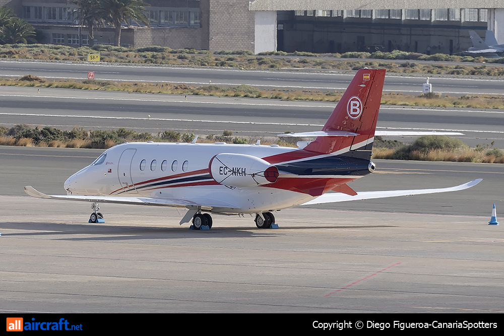 EC-NKH · Cessna 680A Citation Latitude · (LPA / GCLP)