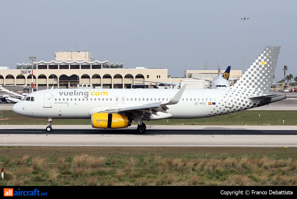 EC-MYC · Airbus A320-232(WL) · (MLA / LMML)