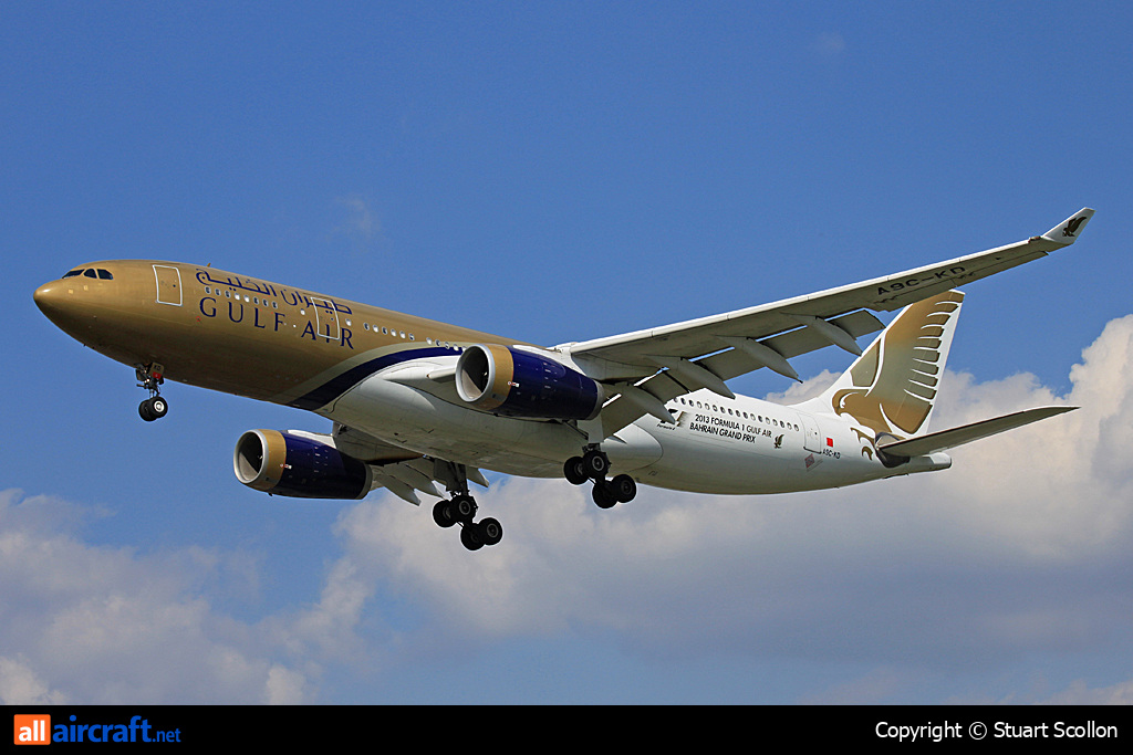 A9C-KD · Airbus A330-243 · (LHR / EGLL)
