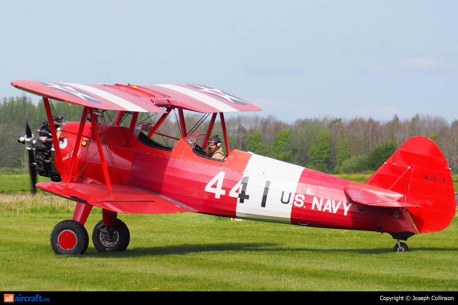 G-BTFG / 441 · Boeing A75N1 · (EGCV)