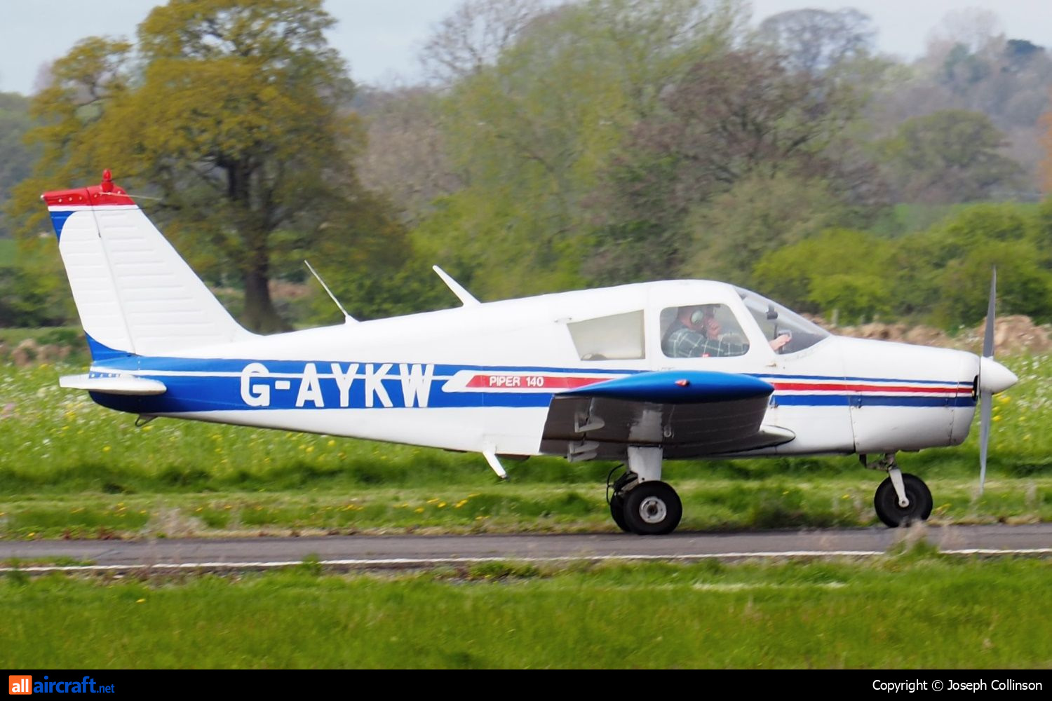 G-AYKW · Piper PA-28-140 Cherokee · (EGCV)