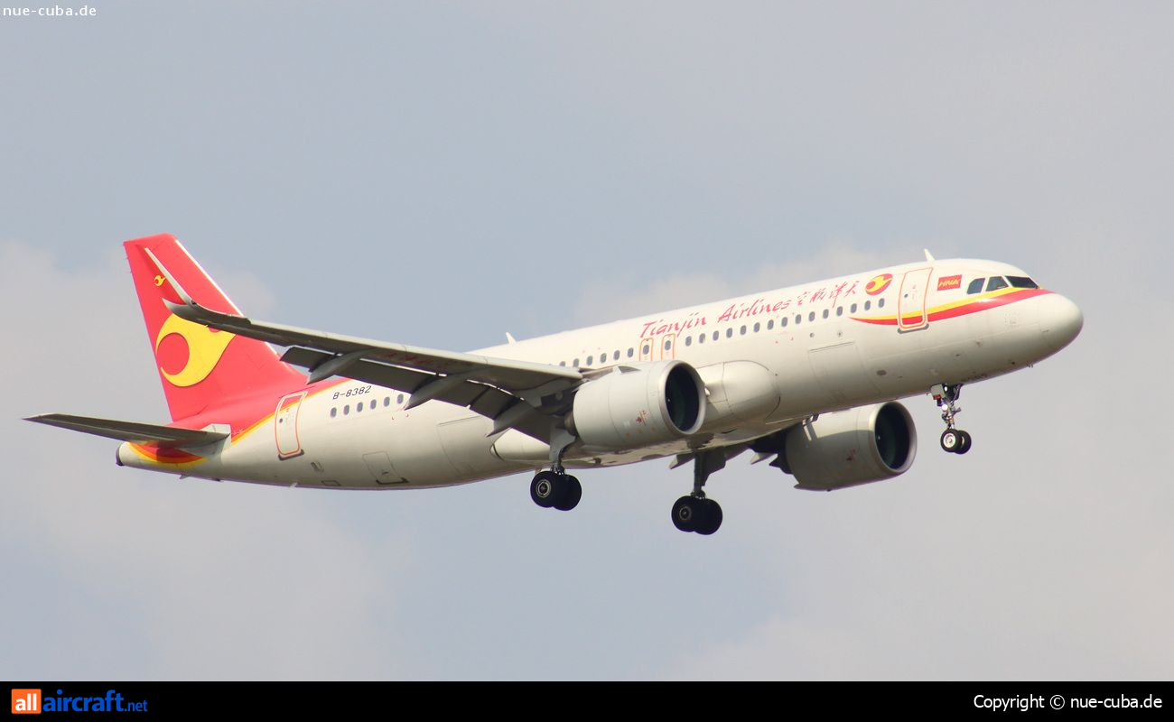 B-8382 · Airbus A320-271N · (TSN / ZBTJ)