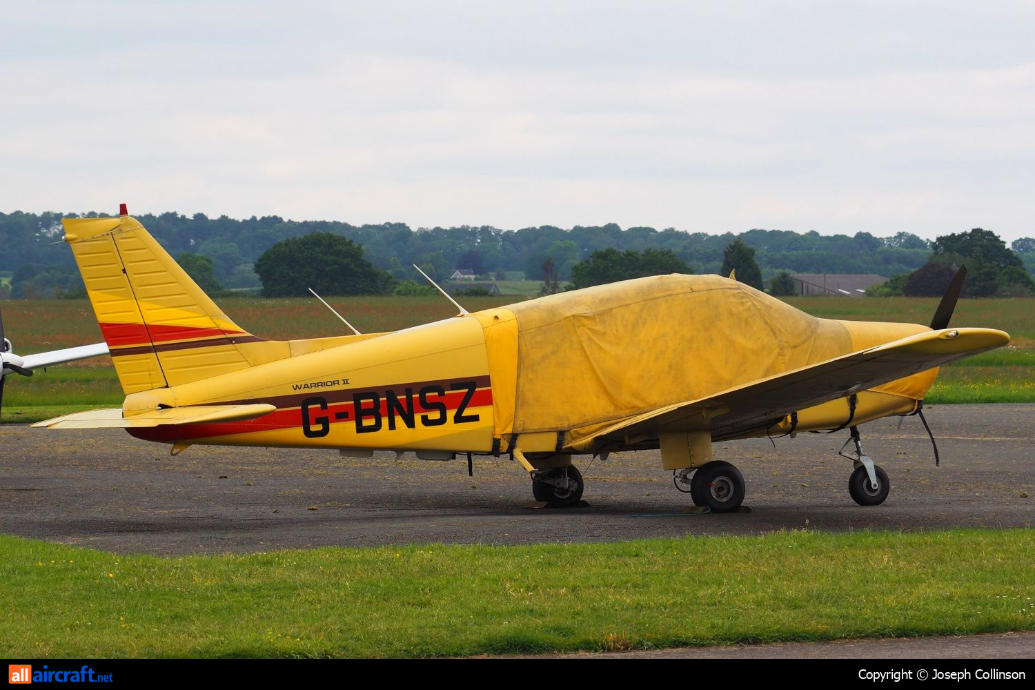 G-BNSZ · Piper PA-28-161 Cherokee Warrior II · (EGBO)