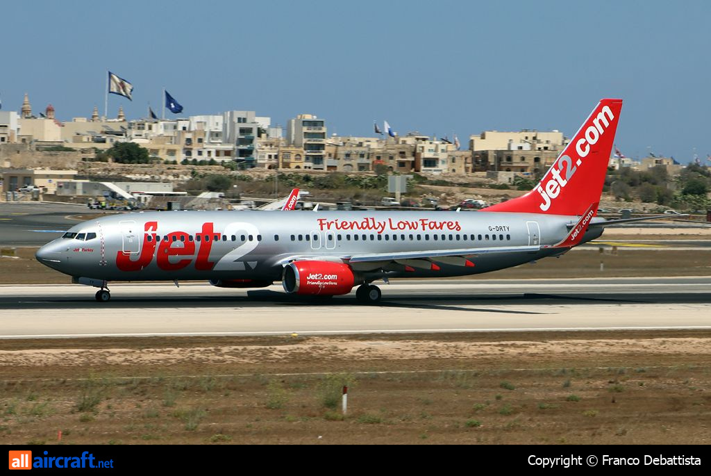 G-DRTY · Boeing 737-8AS(WL) · (MLA / LMML)