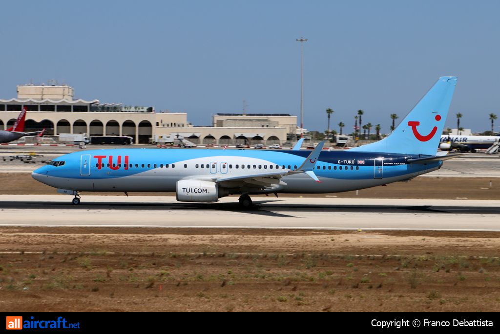 G-TUKO · Boeing 737-8K5(WL) · (MLA / LMML)