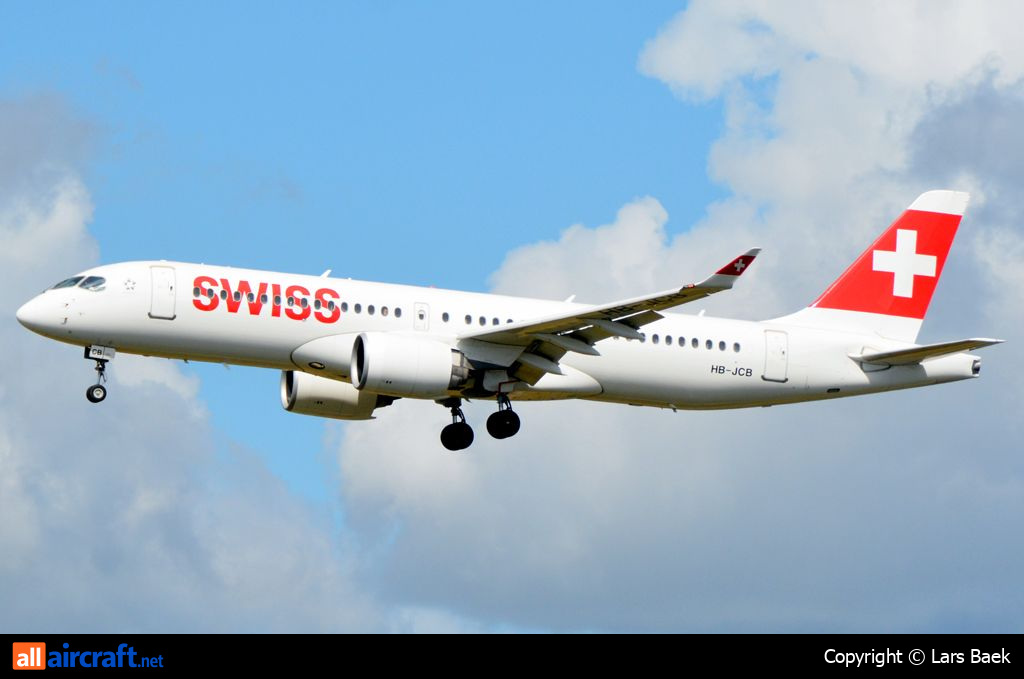 HB-JCB · Bombardier CSeries CS300 · (CPH / EKCH)
