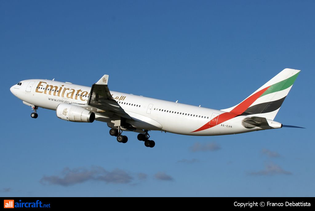 A6-EAN · Airbus A330-243 · (MLA / LMML)
