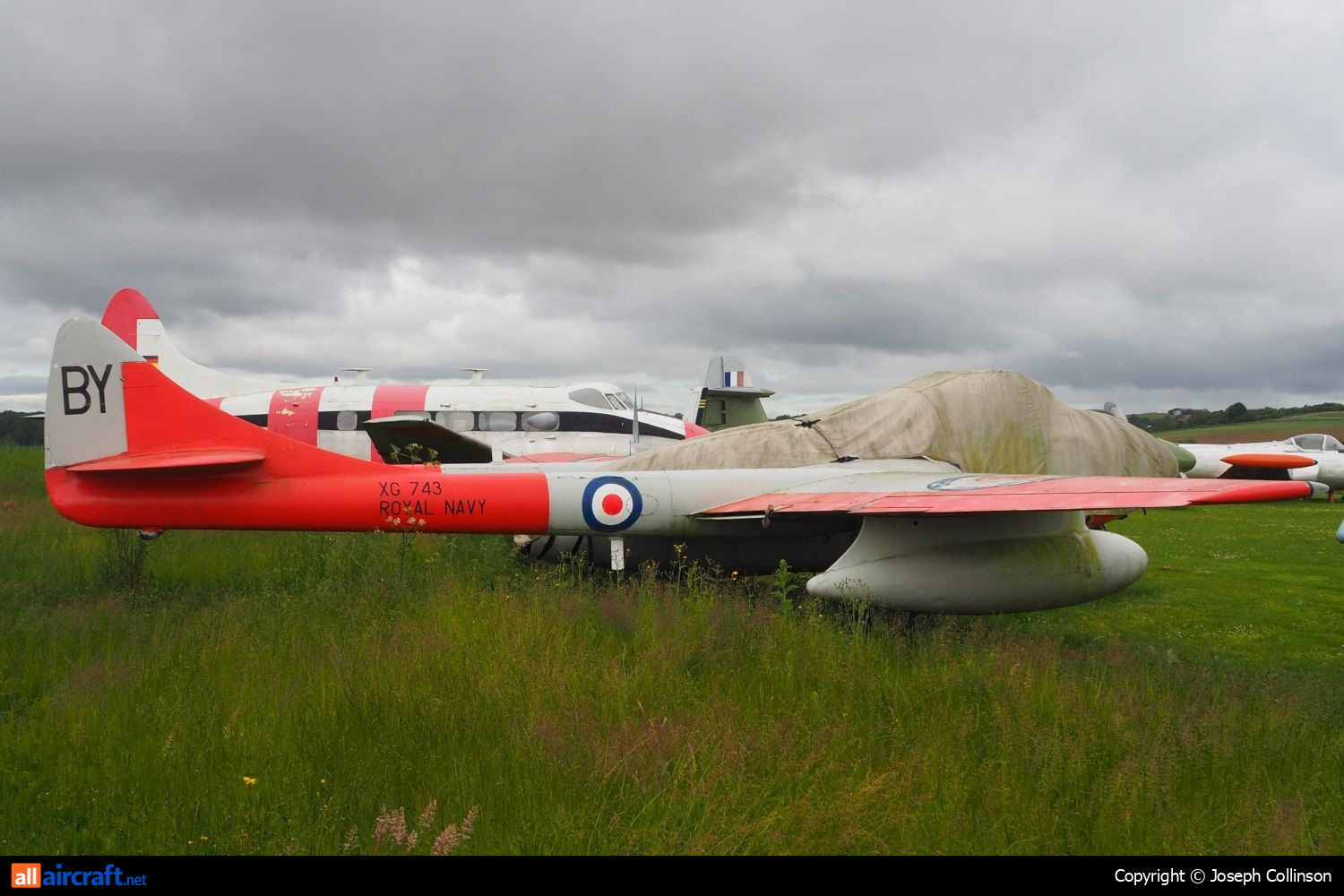 XG743 · De Havilland DH-115 Sea Vampire T.22 · (GB-0002)