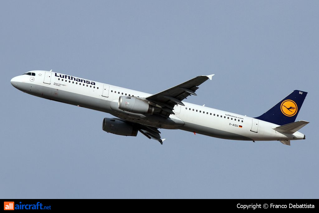 D-AISU · Airbus A321-231 · (MLA / LMML)