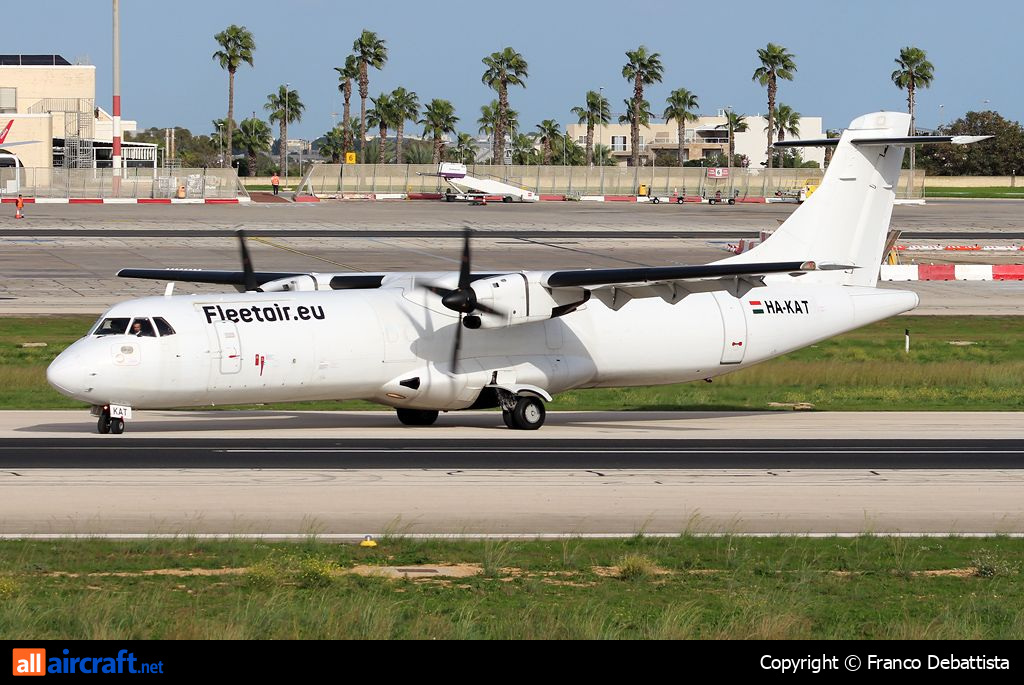 HA-KAT · ATR 72-201(F) · (MLA / LMML)