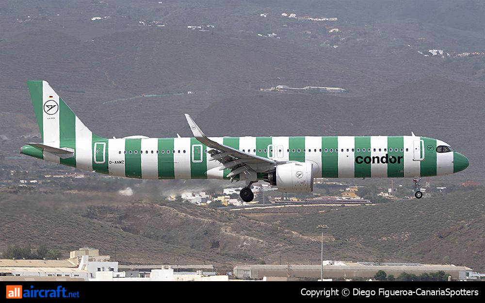 D-ANMZ · Airbus A321-271NX · (LPA / GCLP)
