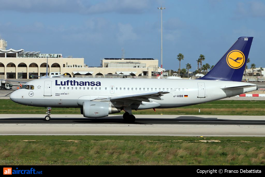 D-AIBB · Airbus A319-112 · (MLA / LMML)