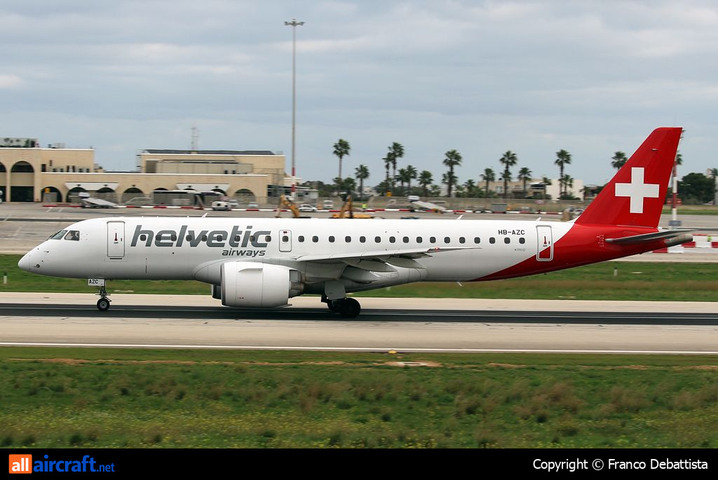 HB-AZC · Embraer E190-E2 · (MLA / LMML)