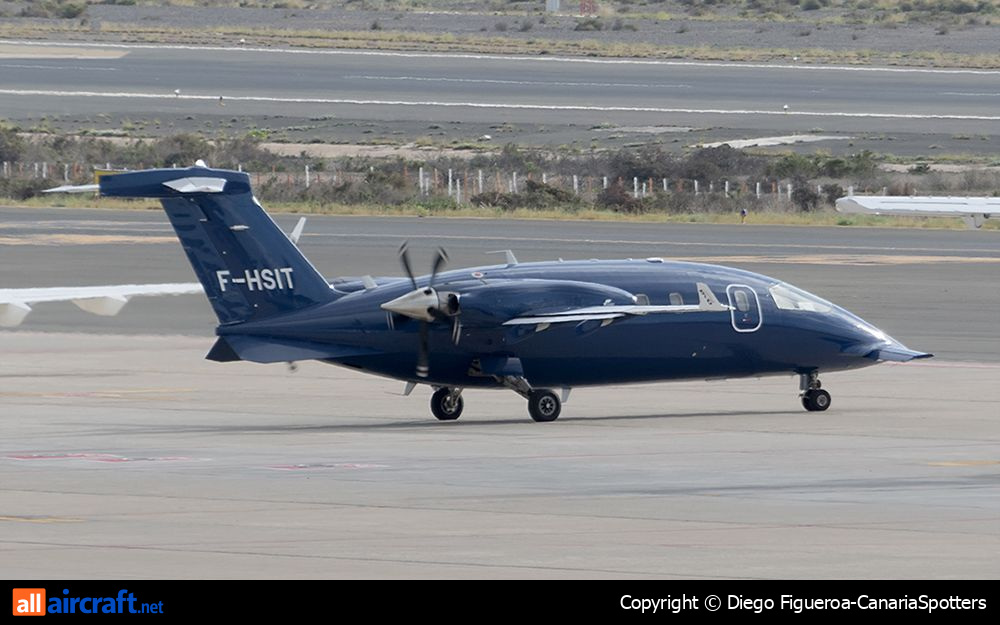 F-HSIT · Piaggio P-180 Avanti II · (LPA / GCLP)