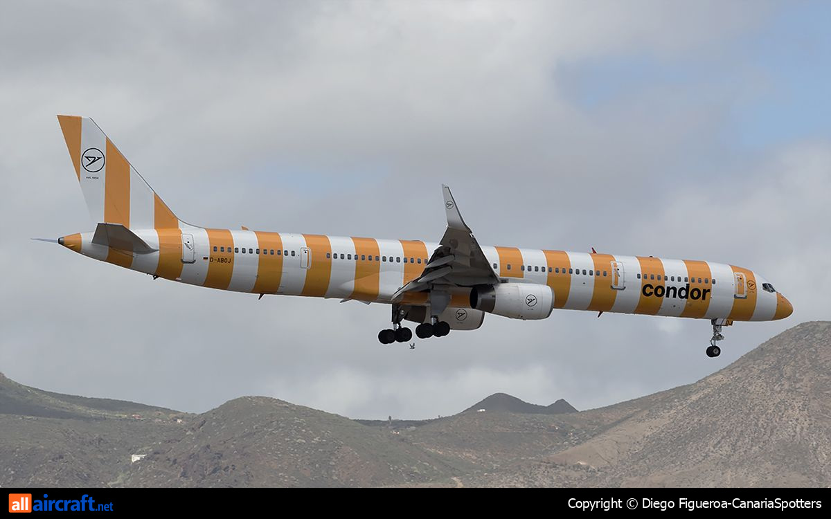 D-ABOJ · Boeing 757-330(WL) · (LPA / GCLP)
