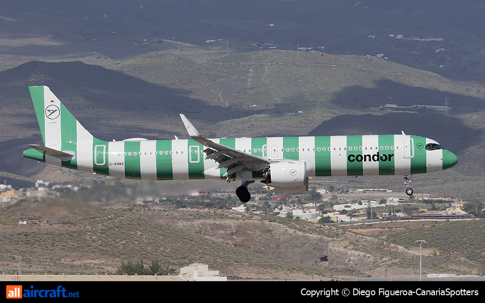 D-ANMX · Airbus A321-271NX · (LPA / GCLP)