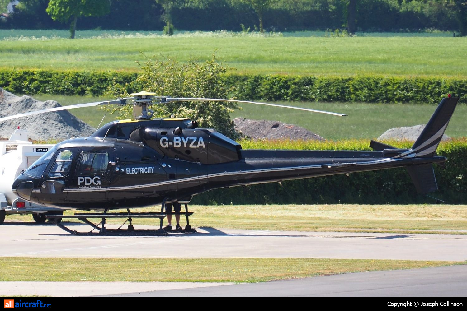 G-BYZA · Aerospatiale AS 355F2 Ecureuil 2 · (EGBO)