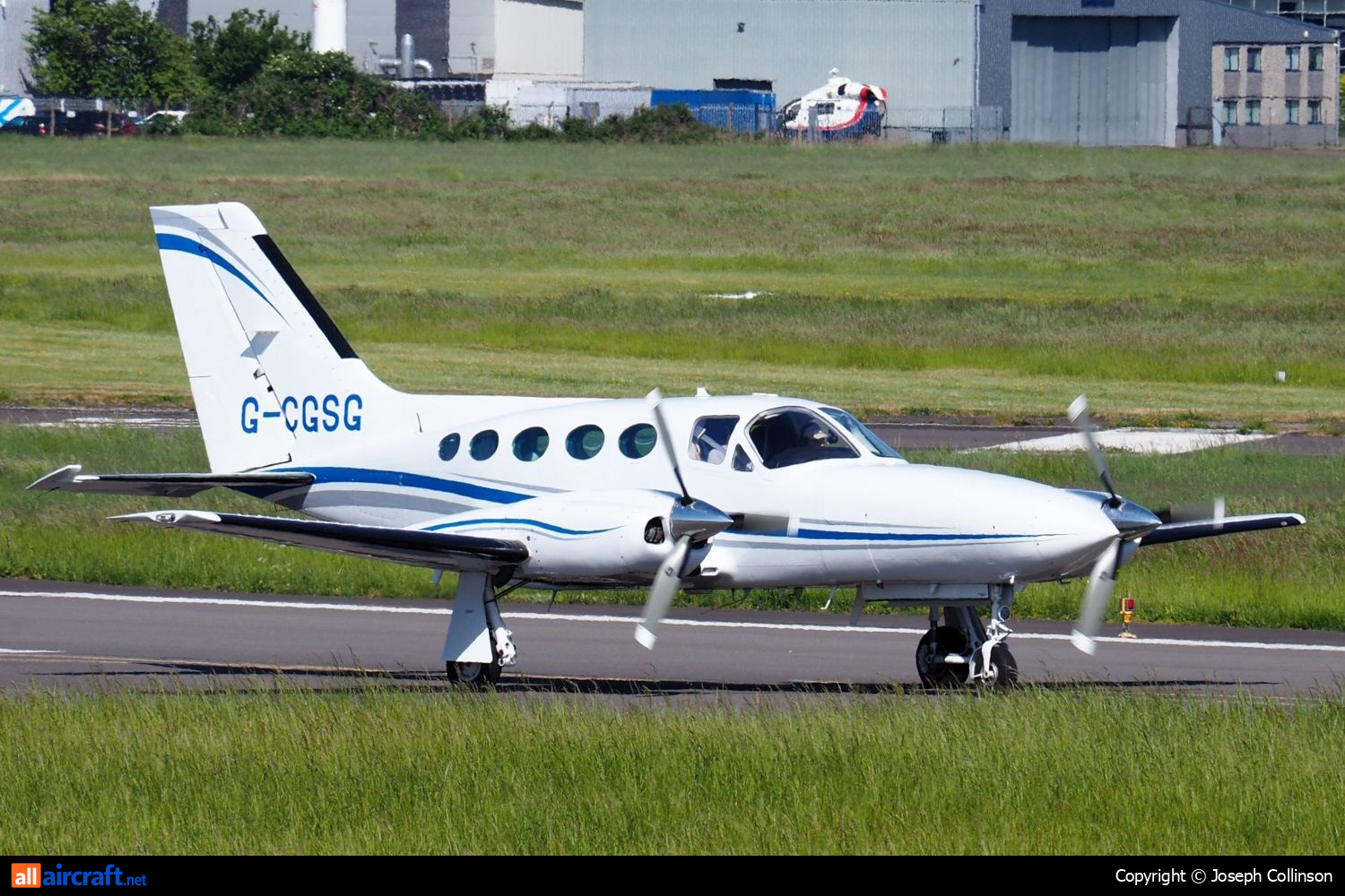 G-CGSG · Cessna 421C Golden Eagle · (GLO / EGBJ)