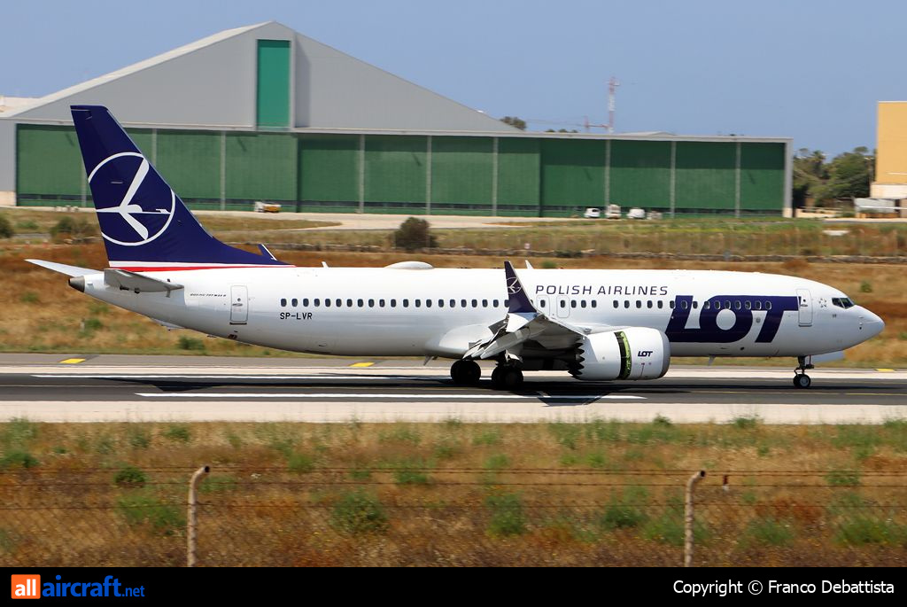 SP-LVR · Boeing 737-8 MAX · (MLA / LMML)