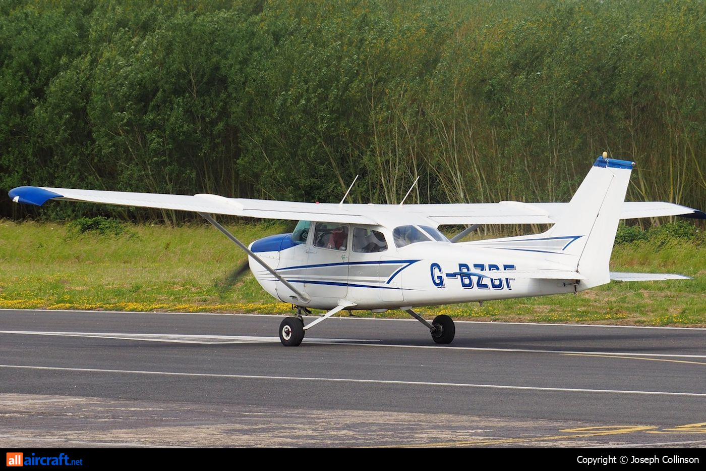 G-BZBF · Cessna 172M Skyhawk · (EGCF)