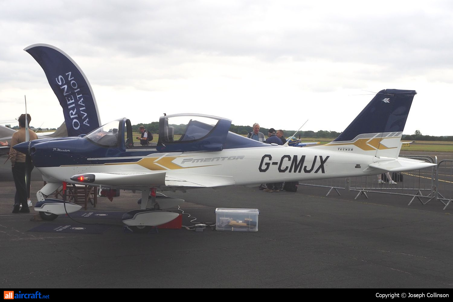 G-CMJX · Tecnam P-Mentor · (EGCM)