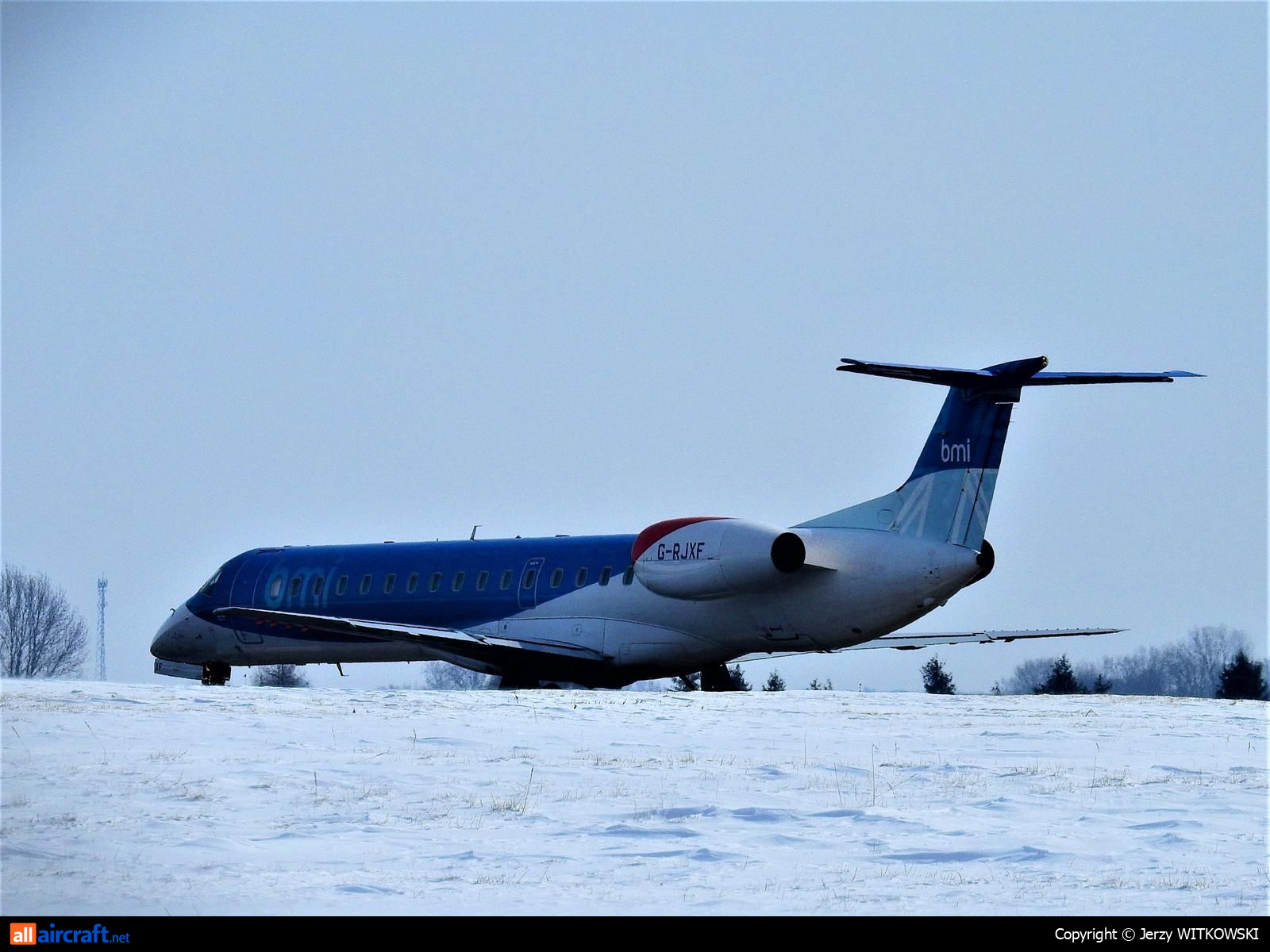 G-RJXF · Embraer ERJ-145EP · (LUZ / EPLB)