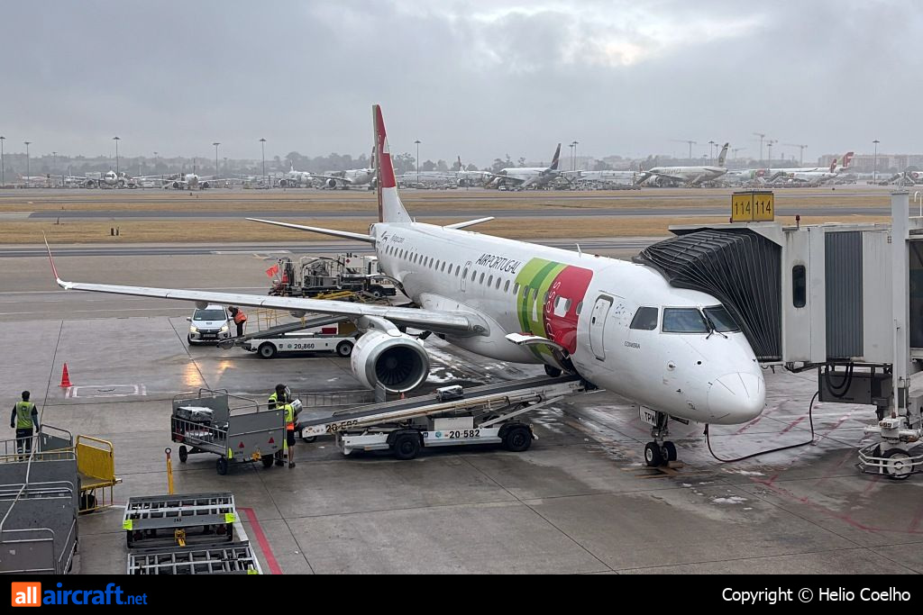 CS-TPW · Embraer 190-100LR · (LIS / LPPT)