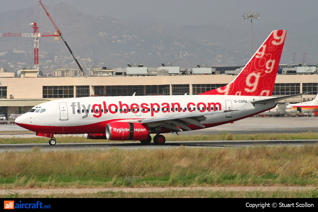 G-CDRA · Boeing 737-683 · (AGP / LEMG)