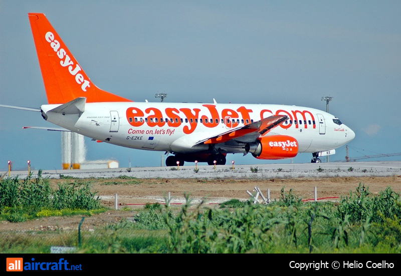 G-EZKE · Boeing 737-73V · (AGP / LEMG)