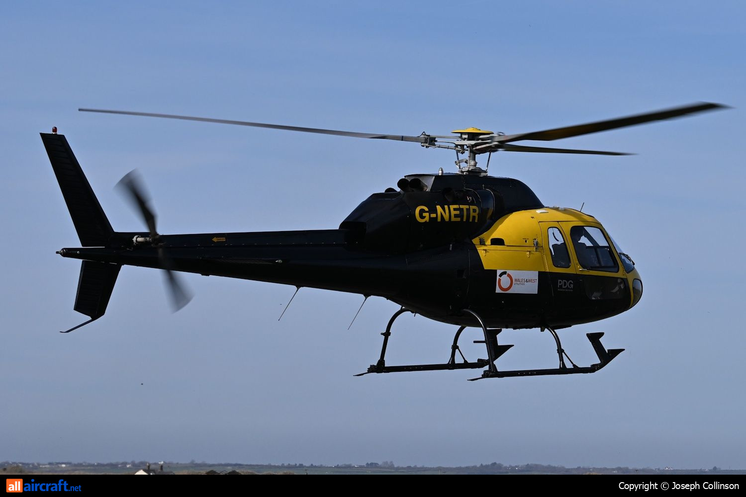 G-NETR · Aerospatiale AS-355F-1 Ecureuil 2 · (EGCK)