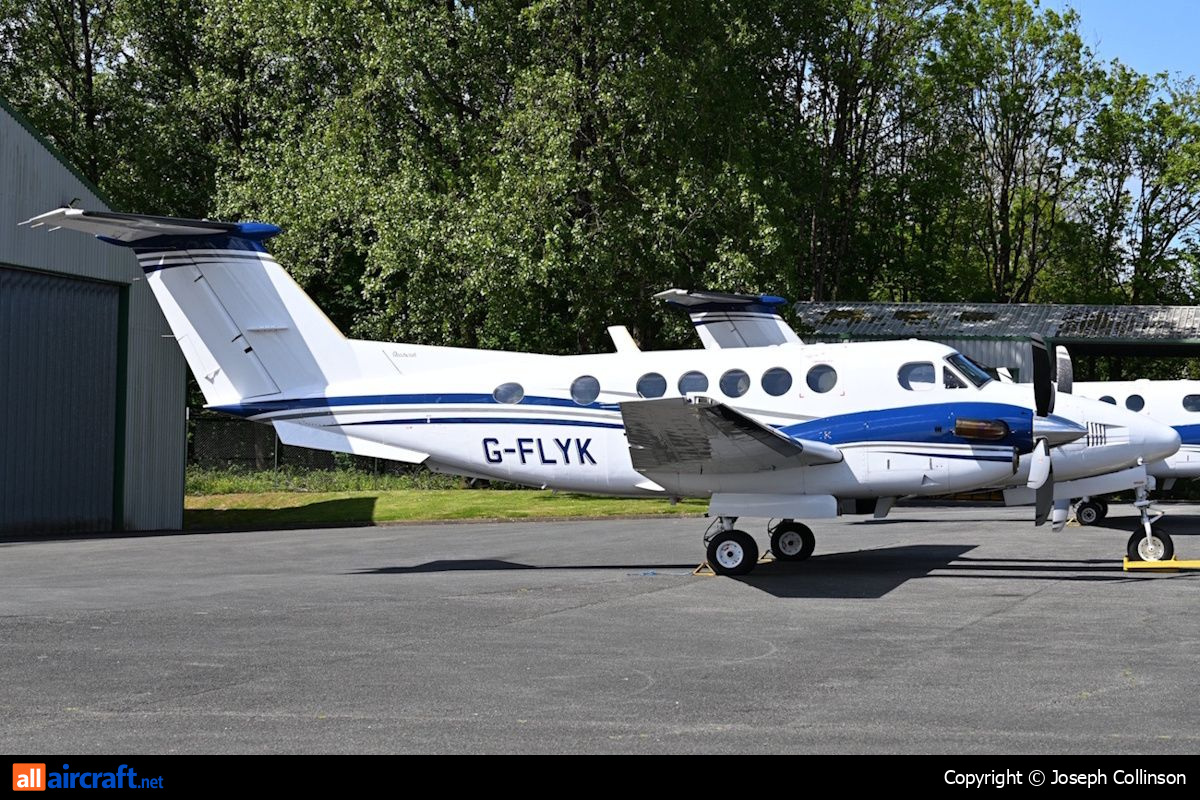 G-FLYK · Beechcraft B200 King Air · (HAW / EGFE)