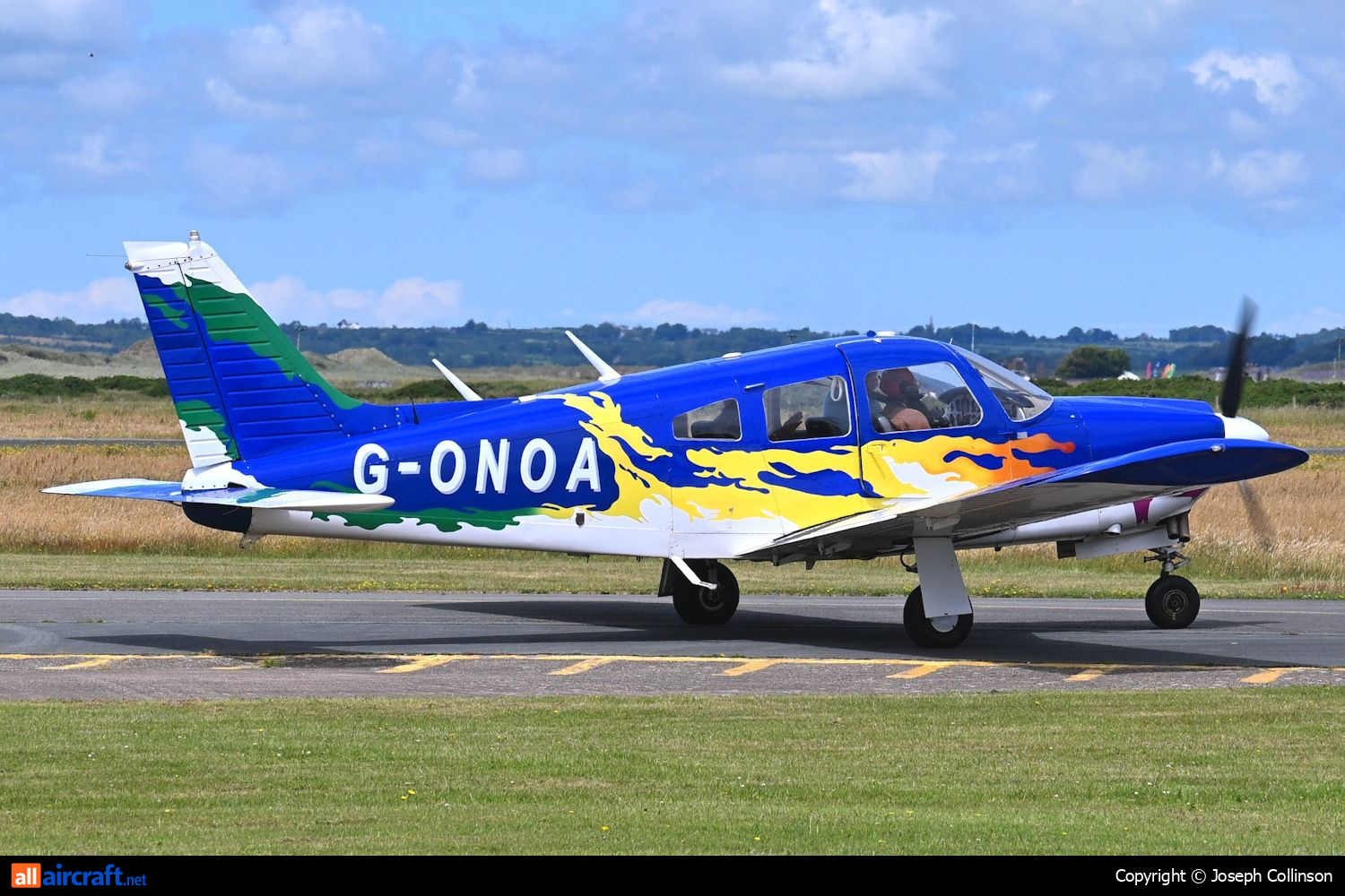 G-ONOA · Piper PA-28R-200 Cherokee Arrow · (EGCK)
