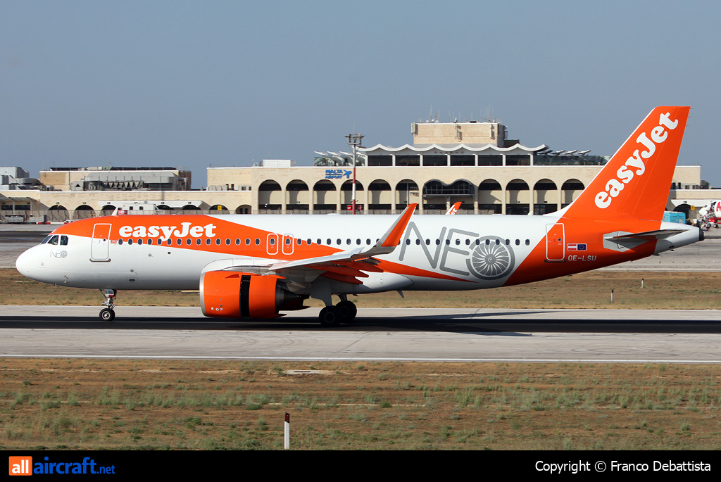 OE-LSU · Airbus A320-251N · MLA / LMML