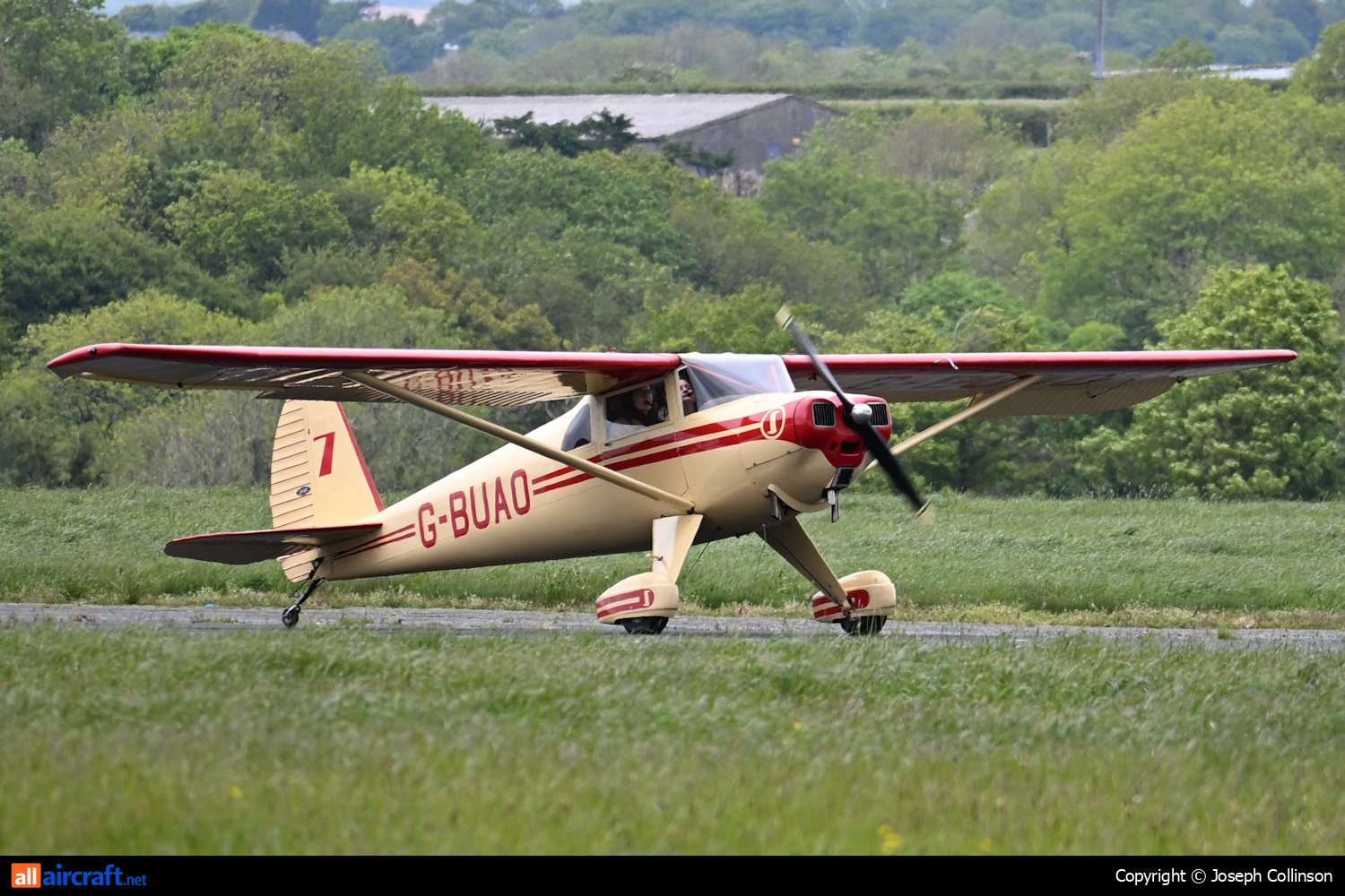 G-BUAO · Luscombe 8A · HAW / EGFE