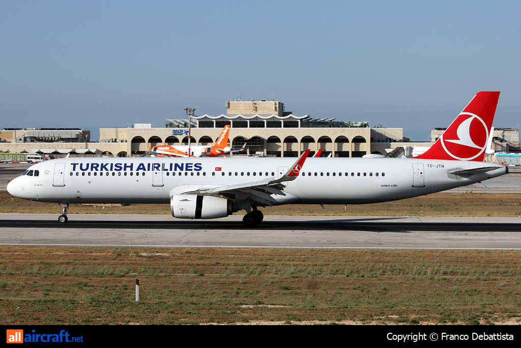 TC-JTH · Airbus A321-231(WL) · MLA / LMML